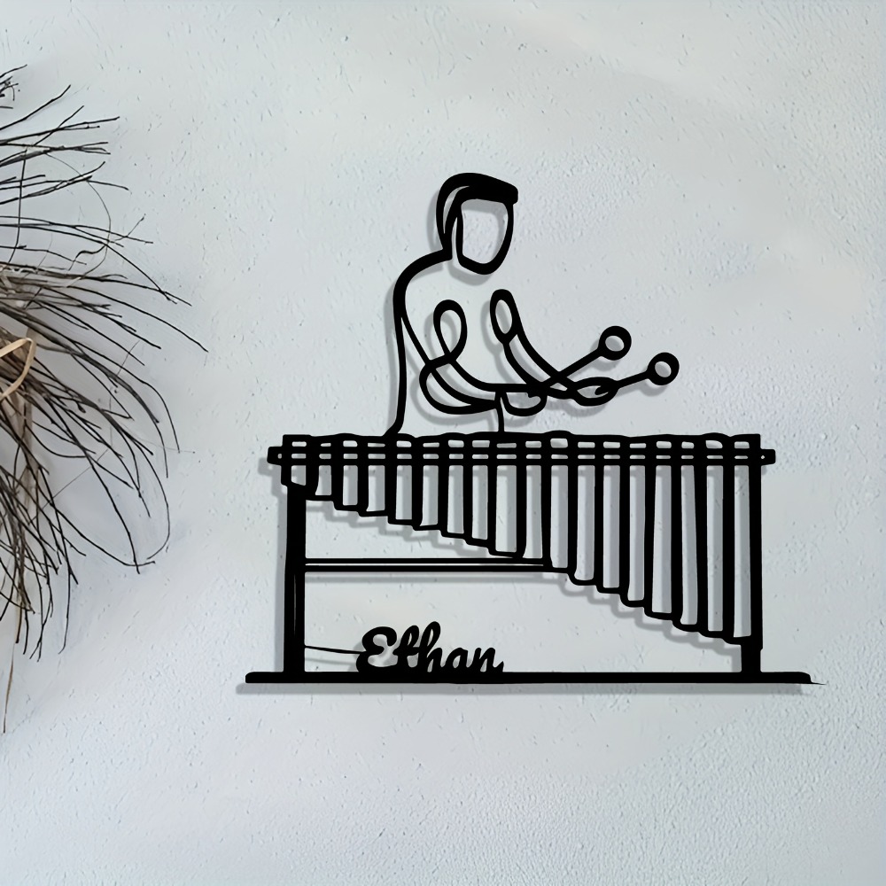 Art And Craft Studio - لوحة فنية معدنية للحائط من CIFBUY