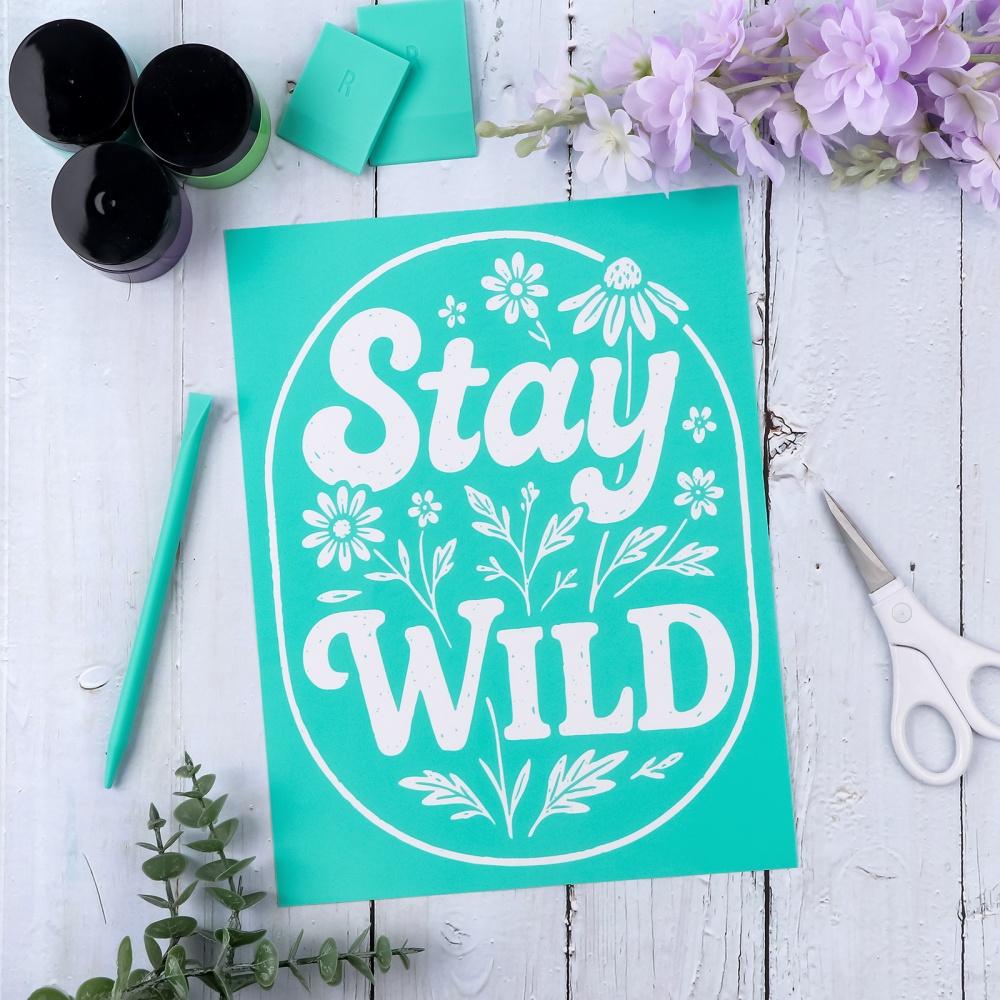 Silk Screen Printing - استنسلات طباعة حريرية ذاتية اللصق قابلة