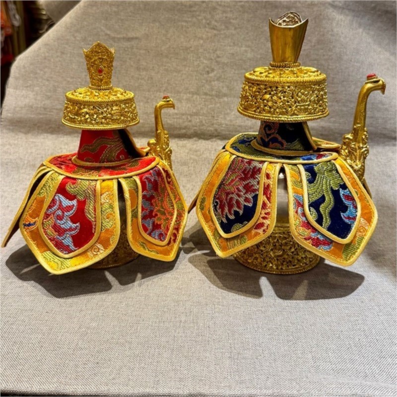 Art Craft And Cloth - غطاء خيمة مزهرية بومبا النيبالية المصنوعة