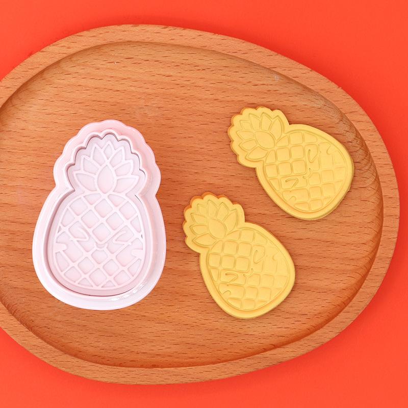 Polymer Clay Set - مجموعة قوالب طين الأناناس الصيفية اللطيفة