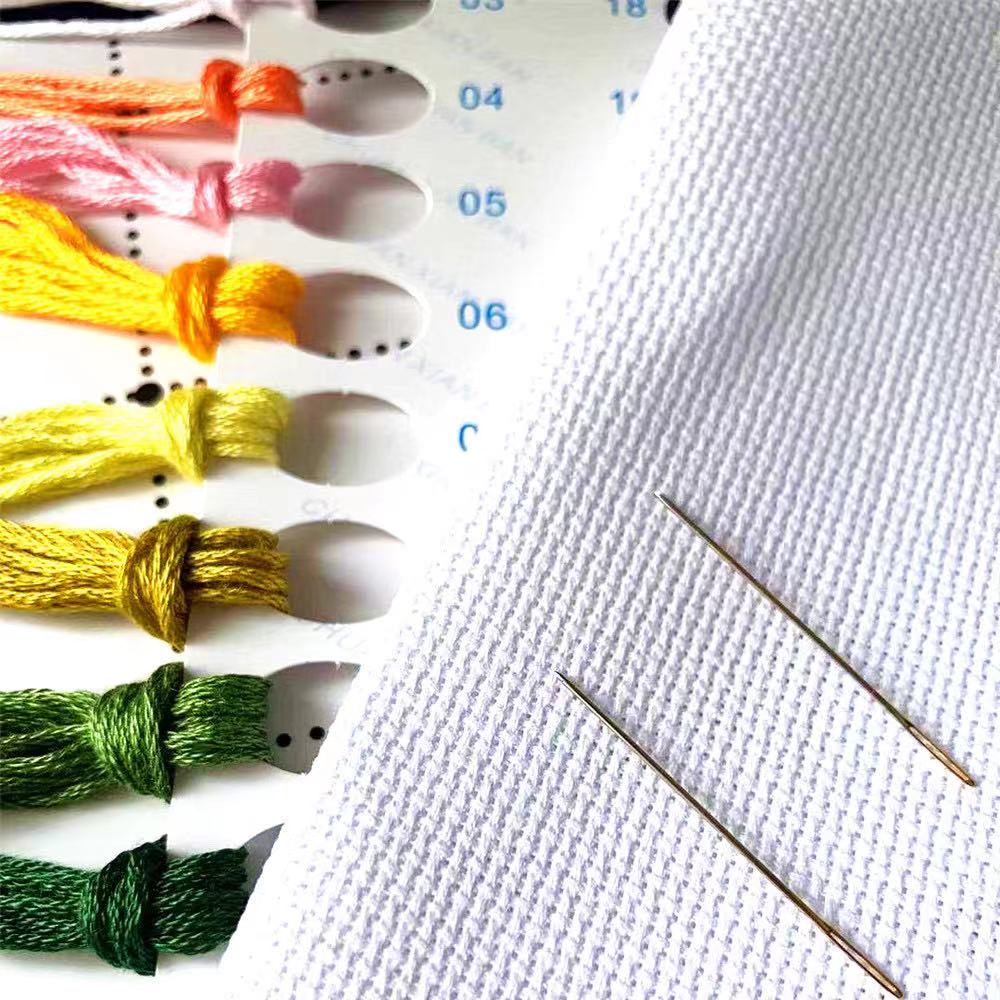 4868 مجموعة أدوات التطريز بالخ - مراجعة Art Craft And Cloth وسعره