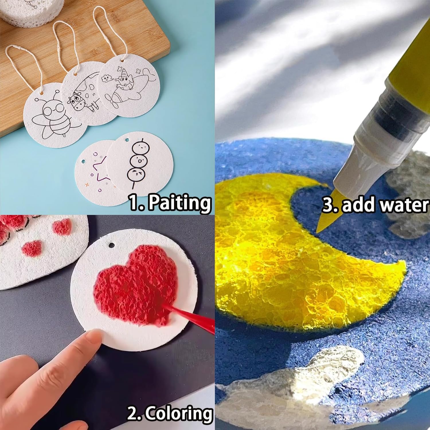 ثلاثية الأبعاد منتفخ رغوة المل - مراجعة Art Craft For Kids وسعره