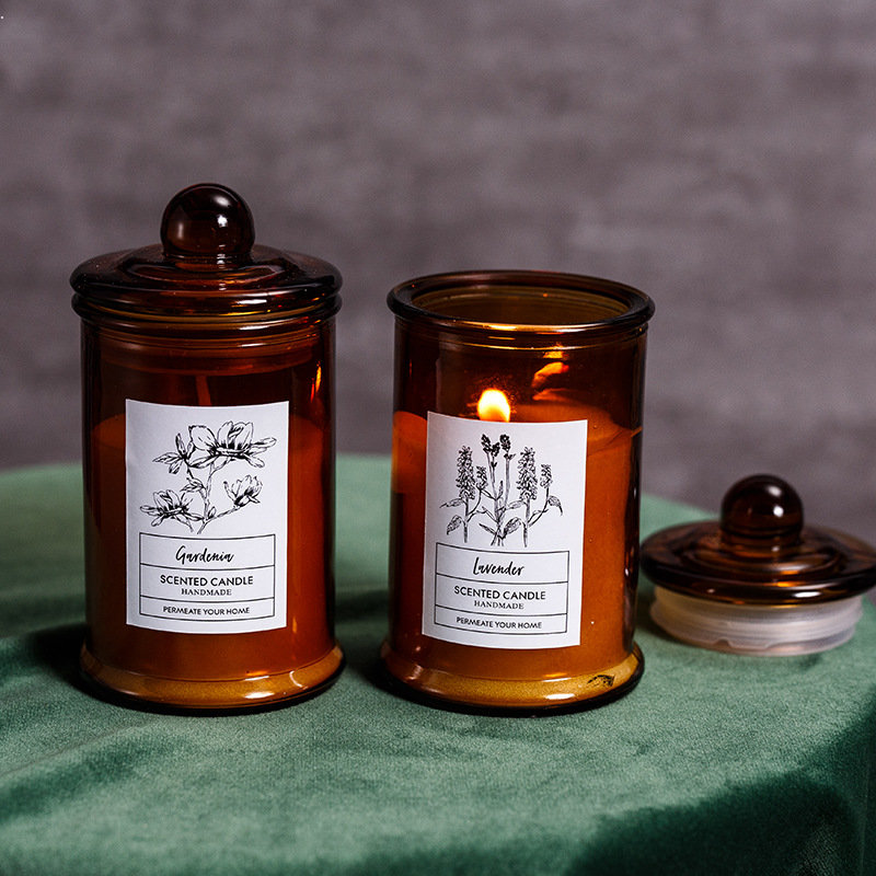 Jar جرة الزجاج شمعة معطرة الزي - مراجعة Soy Candle Fragrance Oil وسعره