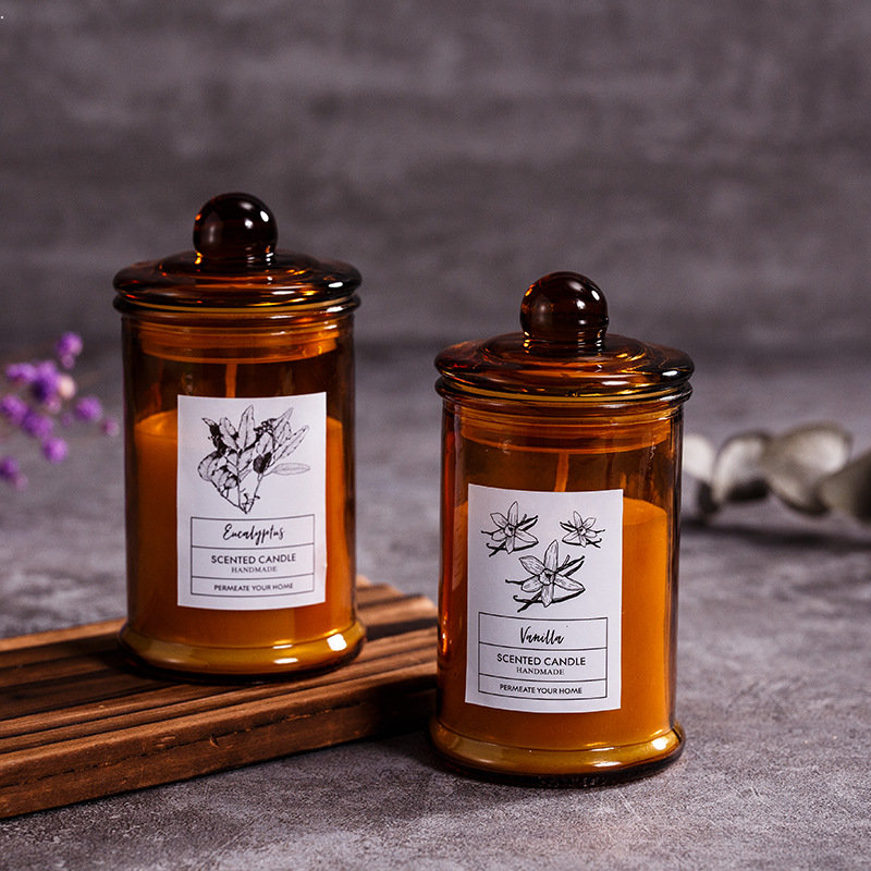 Jar جرة الزجاج شمعة معطرة الزي - مراجعة Soy Candle Fragrance Oil وسعره