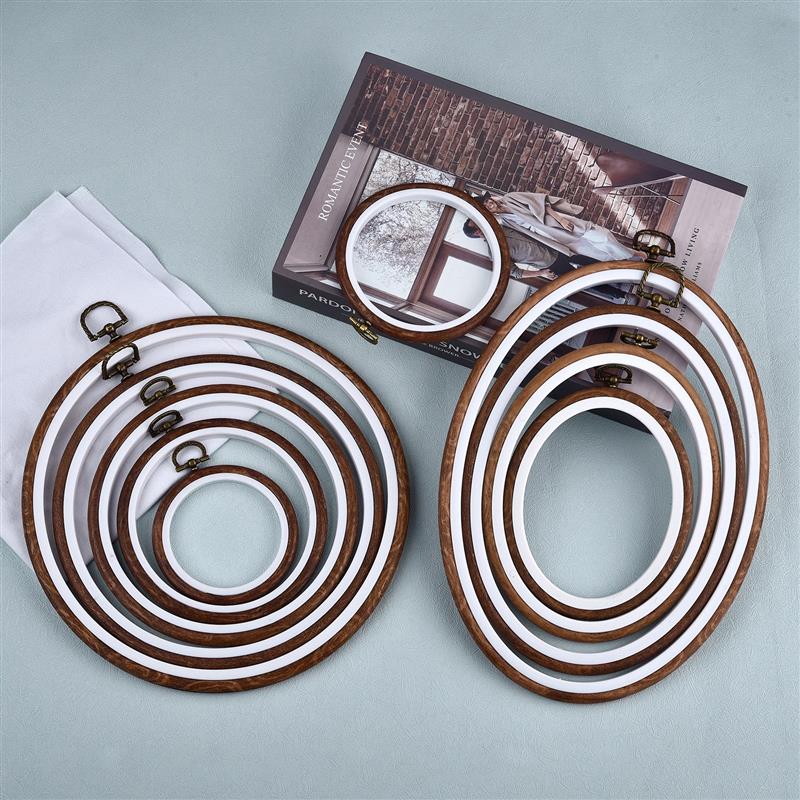 مجموعة أدوات خياطة: إطارات تطر - مراجعة Embroidery Hoop Kit وسعره