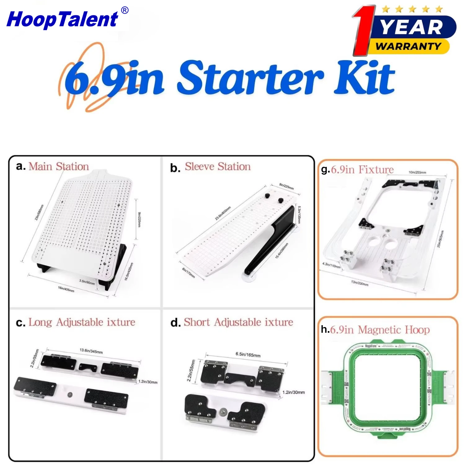 مجموعة محطة الطوق لـ Promaker  - مراجعة Embroidery Hoop Kit وسعره