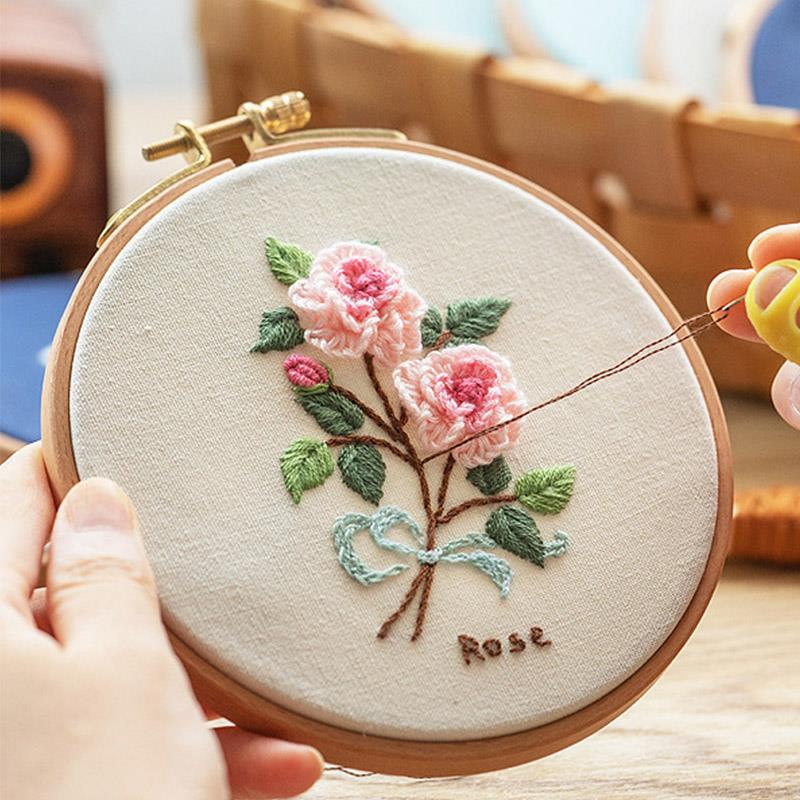 عالية الجودة خشب الزان التطريز - مراجعة Embroidery Hoop Kit وسعره