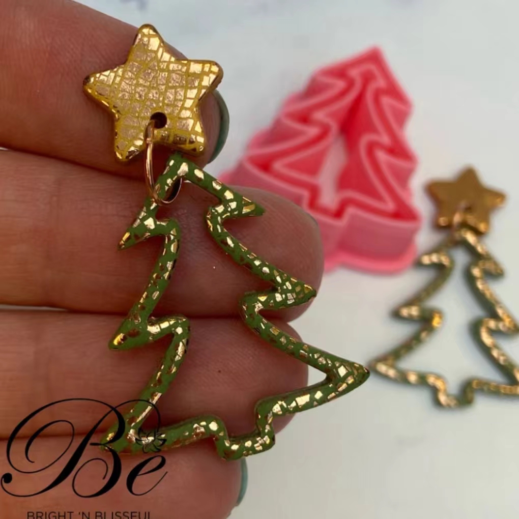 مجموعة من شكل شجرة عيد الميلاد - مراجعة Polymer Clay Set وسعره