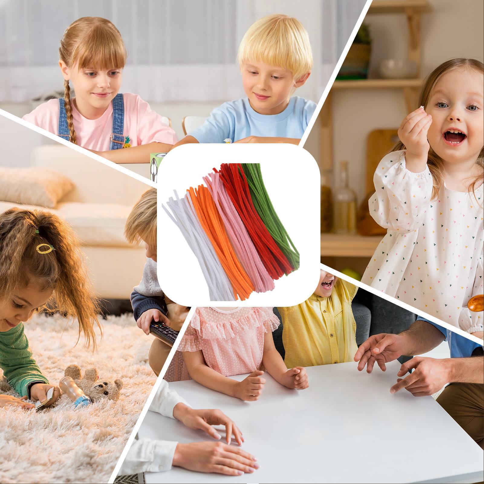 أعواد الشنيل الملونة، منظفات ا - مراجعة Art Craft For Kids وسعره
