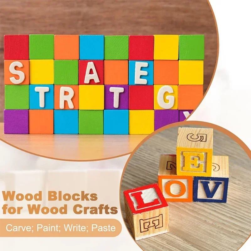 1-5 سنتيمتر كتل خشبية فارغة طب - مراجعة Art Craft 2 Year Olds وسعره