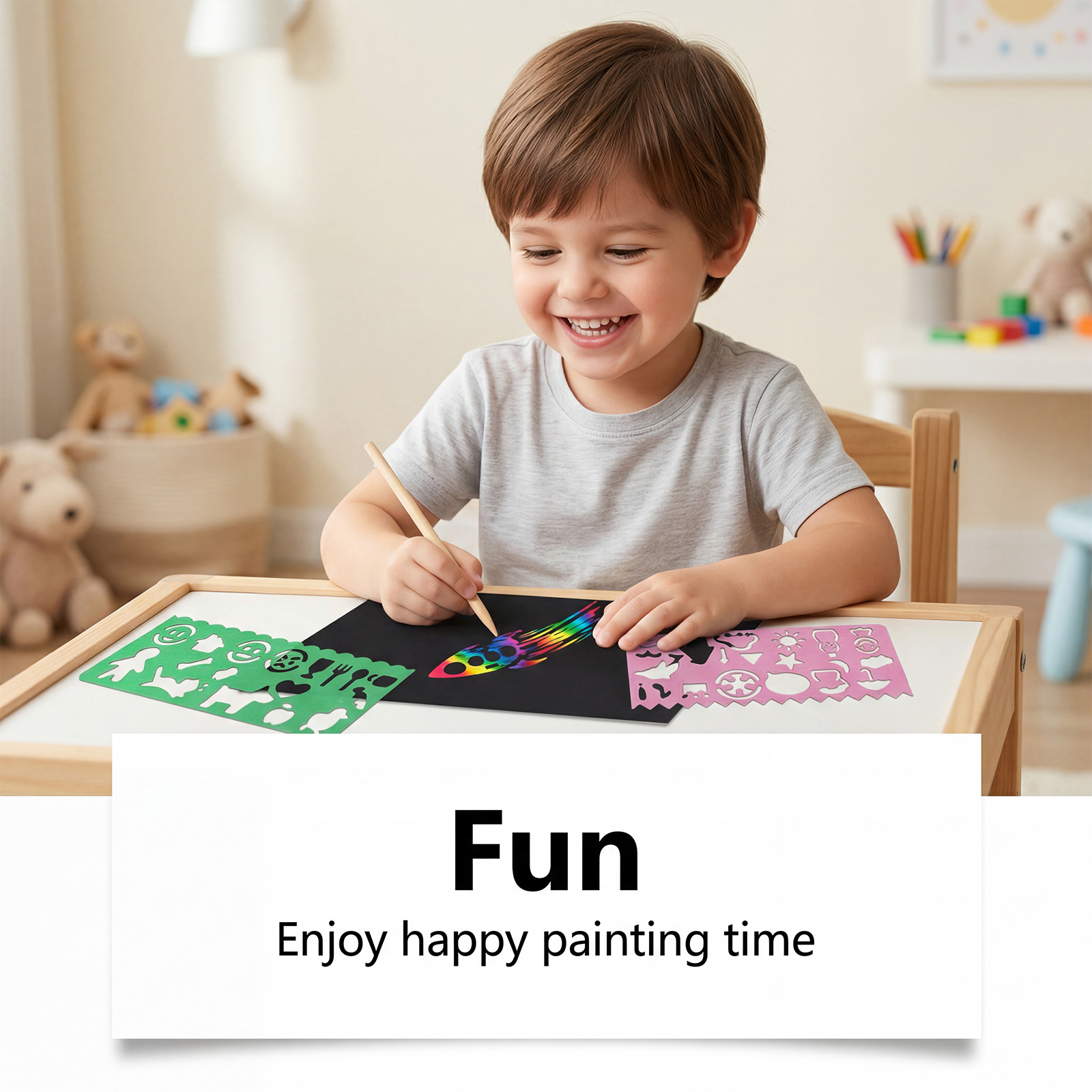 ورق ملون، سهل النسخ للرسم والت - مراجعة Art Craft For Kids وسعره