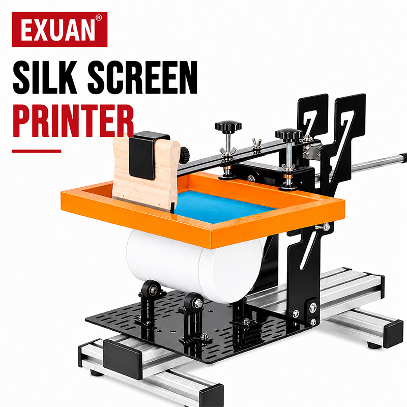 آلة طباعة الشاشة الحريرية اليد - مراجعة Silk Screen Printing وسعره