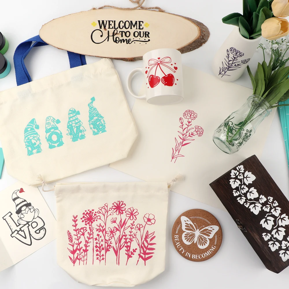 استنسلات طباعة حريرية ذاتية ال - مراجعة Silk Screen Printing وسعره