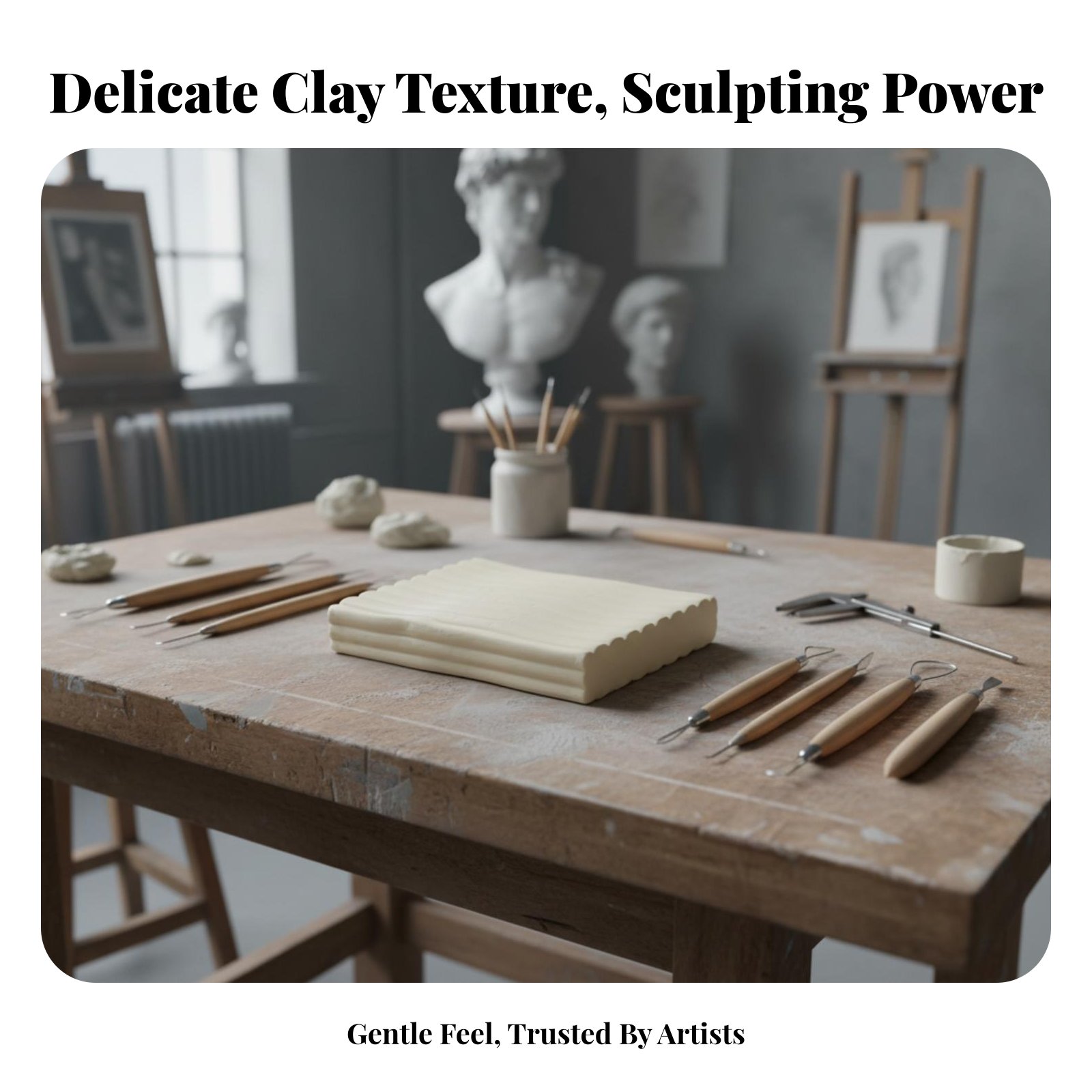طين غير قابل للتصلب قابل لإعاد - مراجعة Art Craft Clay وسعره