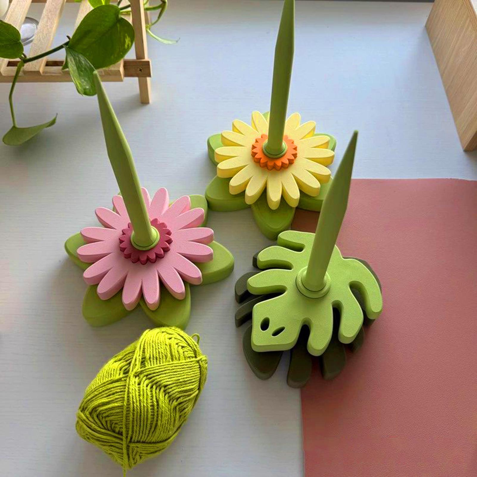 حامل خيوط دوار للكروشيه، حامل  - مراجعة Art Craft Yarn وسعره